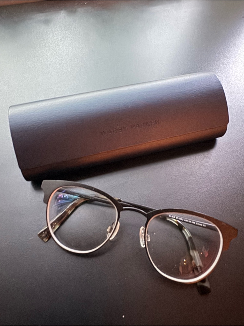 Warby Parker Eyeglasses - Blair in Black Ink